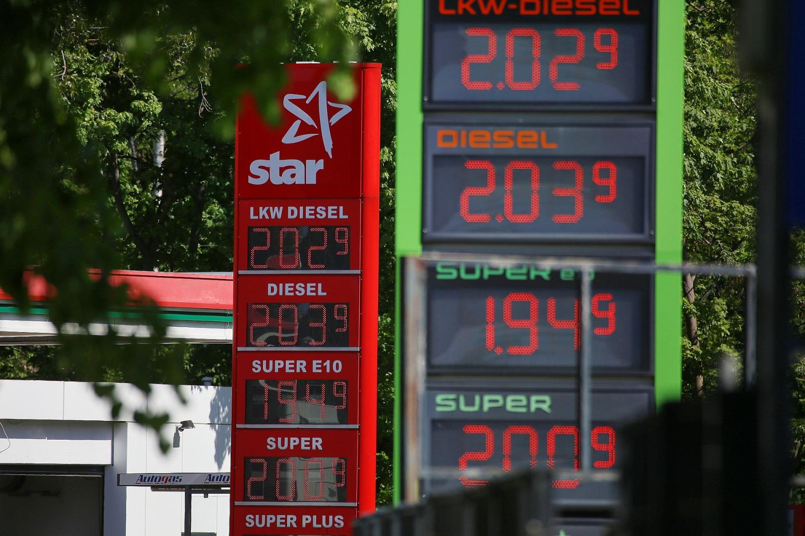 Tankstelle am 03.05.2026