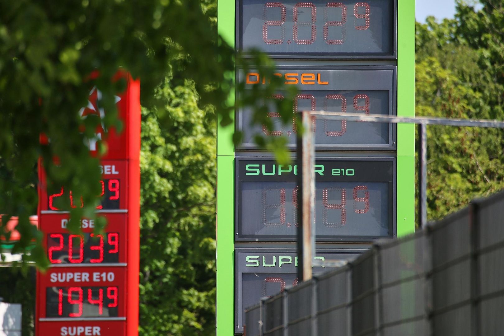 Tankstelle am 03.05.2026