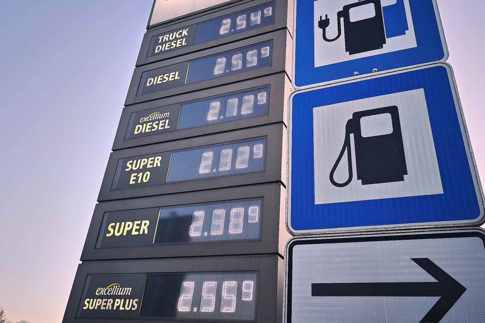 Tankstelle am 29.03.2026