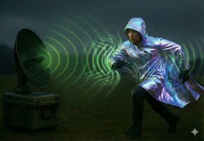 Tarnung aus dem Drucker: Flüssigmetalltinte tarnt Träger vor Radarstrahlung