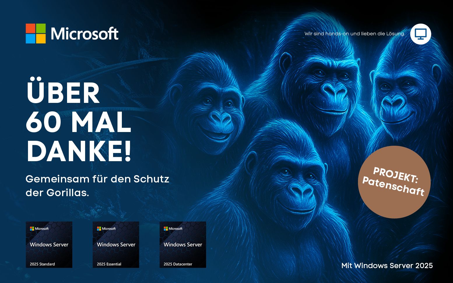TAROX Gorilla-Patenschaftskampagne: Nachhaltigkeit hat viele Gesichter