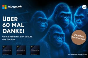 TAROX Gorilla-Patenschaftskampagne: Nachhaltigkeit hat viele Gesichter