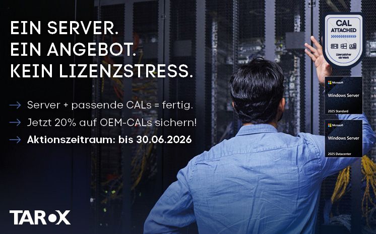 TAROX senkt Lizenzkosten