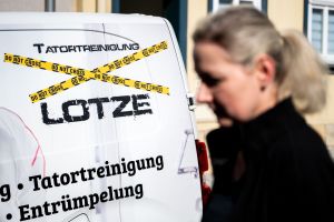 Tatortreiniger im Thüringer Wald im Einsatz