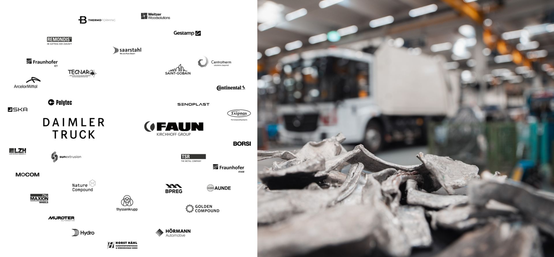 TECNARO: Kreislauffähige ARBOBLEND-Biokunststoffe für Daimler Truck und Faun Group für reECONIC Müllfahrzeug der Zukunft