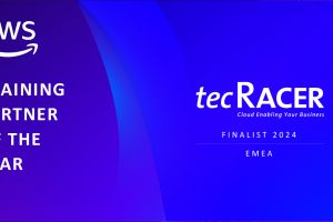 tecRacer als Finalist der Geo- und Global AWS Partner Awards 2024 ausgezeichnet