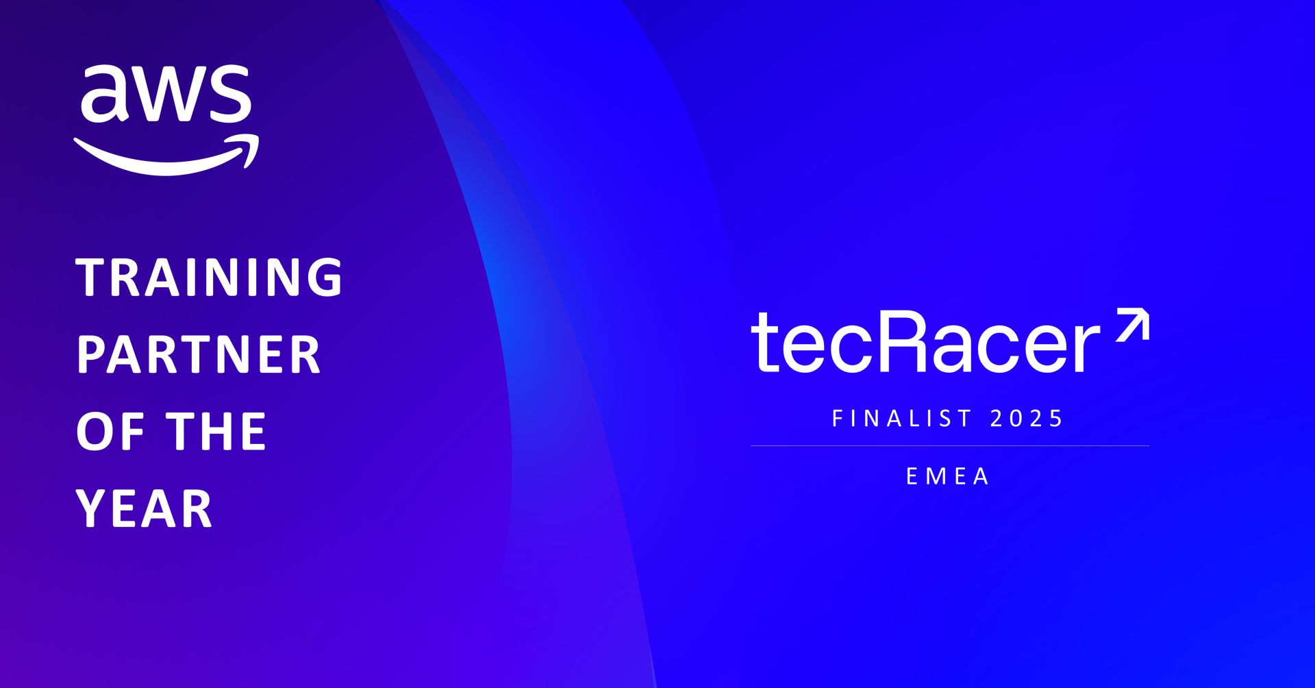 tecRacer erneut als Finalist der Geo- und Global AWS Partner Awards 2025 ausgezeichnet