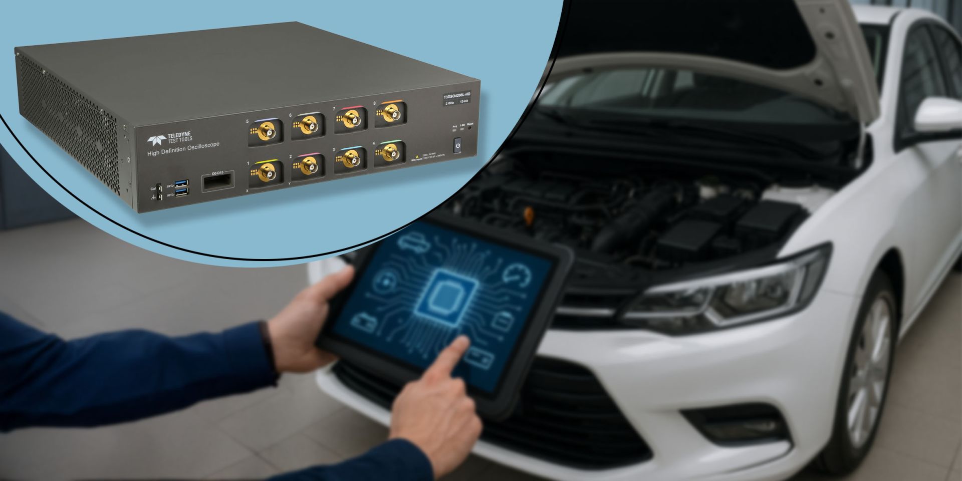 Teledyne LeCroy T3DSO4000L-HD Serie – Jetzt erhältlich bei Telemeter Electronic GmbH