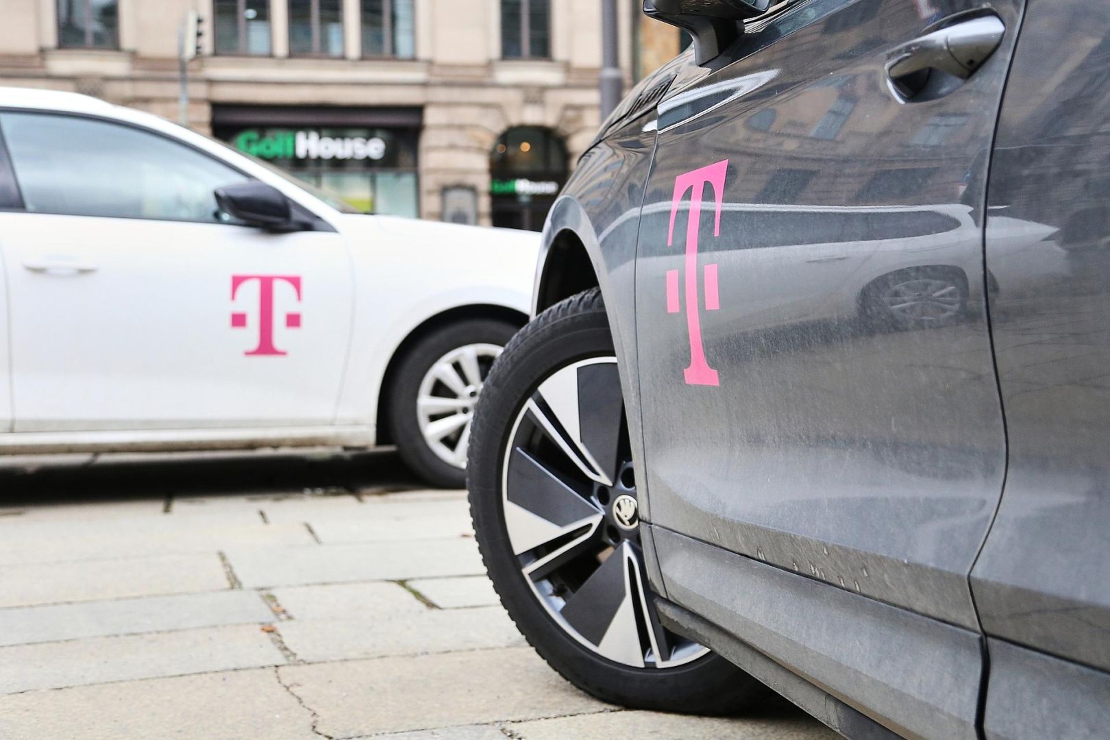 Telekom-Fahrzeuge (Archiv)