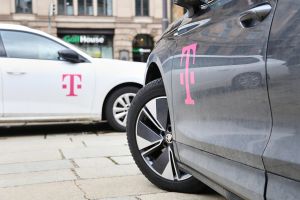 Telekom-Fahrzeuge (Archiv)