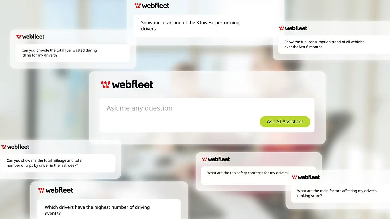 Telematik Partner informiert: Webfleet präsentiert das KI-gestützte Tool „Webfleet Fleet Advisor“