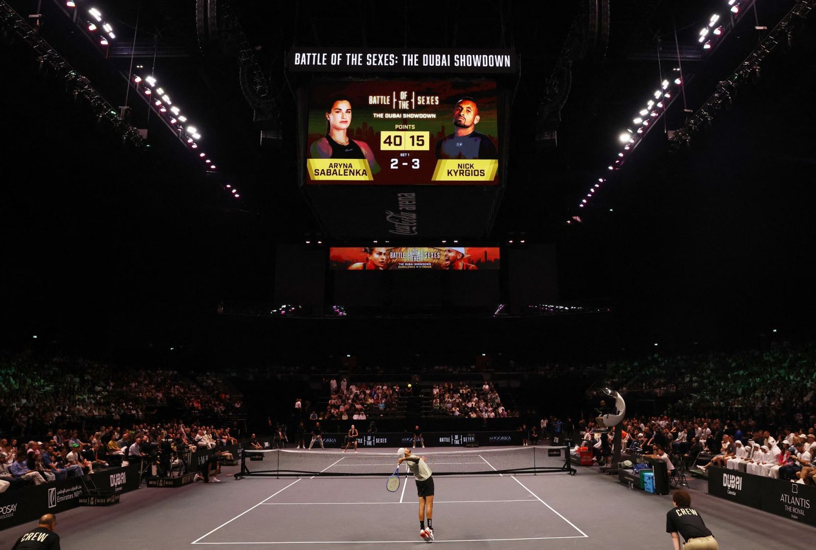 Tennis-Duell der Geschlechter: Sabalenka - Kyrgios