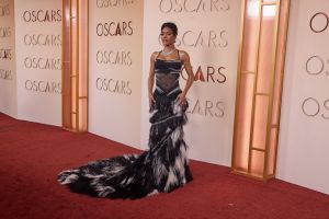 Teyana Taylor spricht über den Oscar-Schubser.