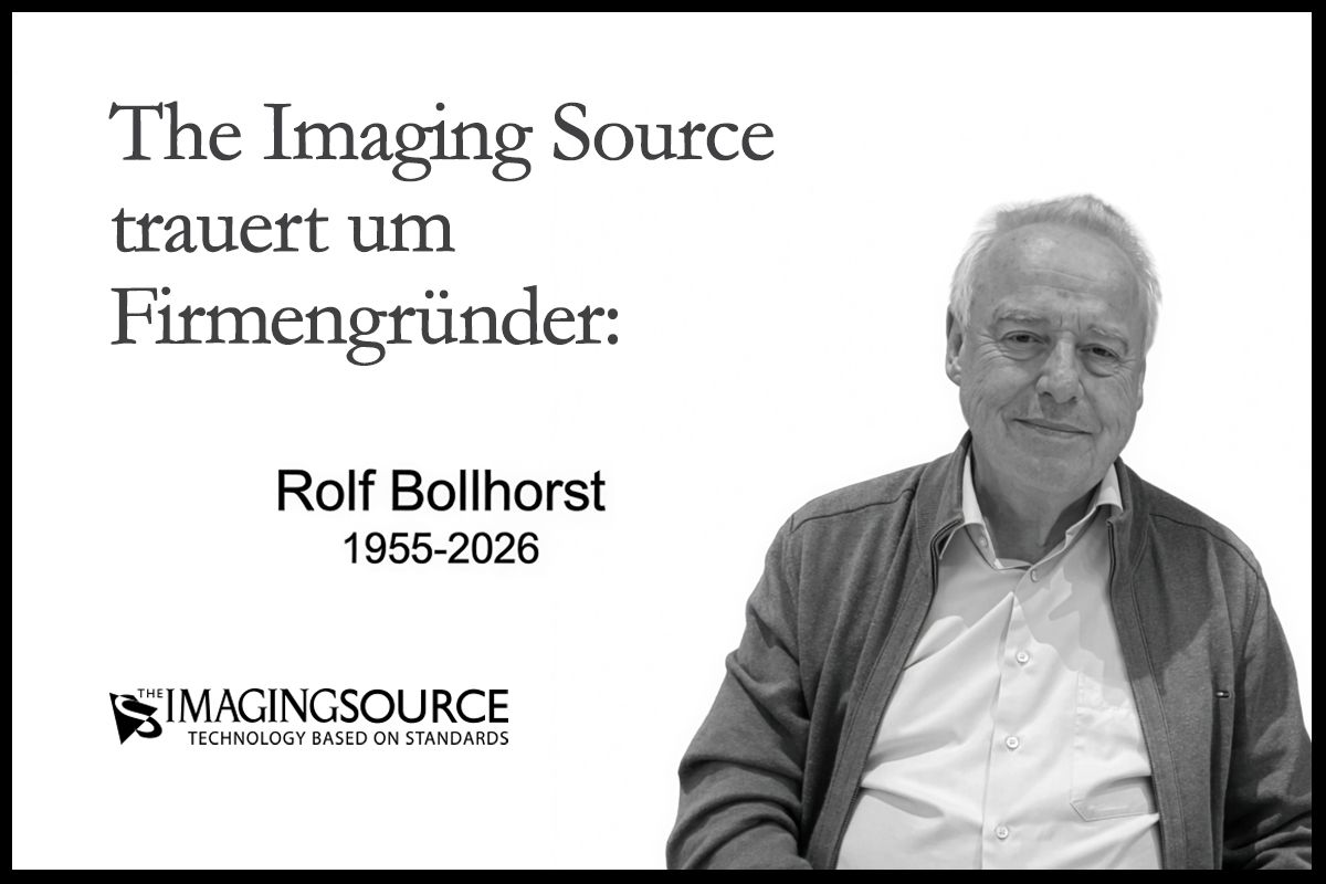 The Imaging Source trauert um Firmengründer Rolf Bollhorst