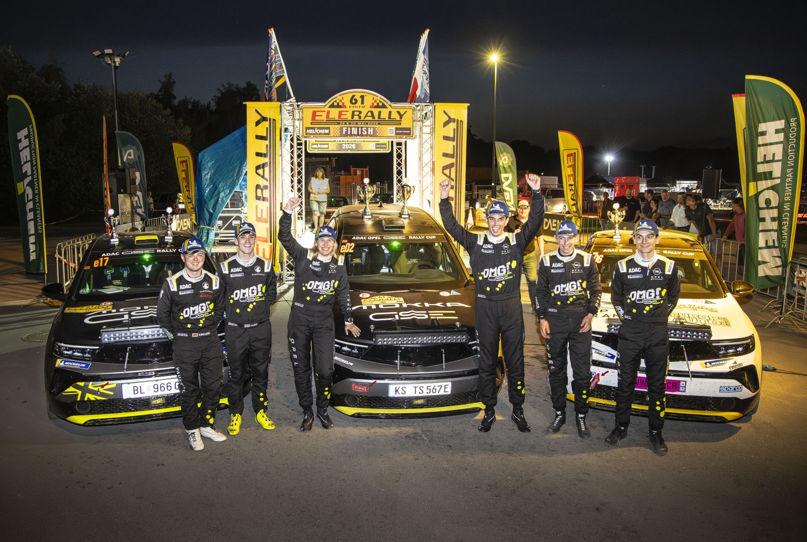 Timo Schulz besiegt internationale Konkurrenz beim Auftaktrennen des ADAC Opel GSE Rally Cup 2026