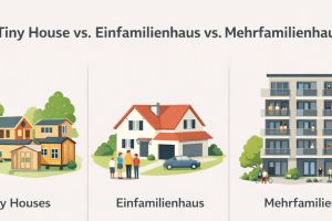 Tiny Houses mit Vorteilen gegenüber Einfamilien- und Mehrfamilienhäusern
