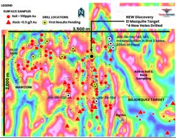 Tocvan durchteuft bei Explorationsbohrungen auf dem Projekt Gran Pilar drei neue Gold-Silber-Zonen und informiert über den Fortschritt bei der Entwicklung der Pilotmine