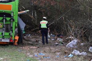 Tödlicher Unfall auf der A 9 bei Leipzig im März 2024 (Archiv)