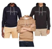 Tommy Hilfiger Herren Kapuzen-Pullover Hoodie (verschiedene Farben) für 50€
