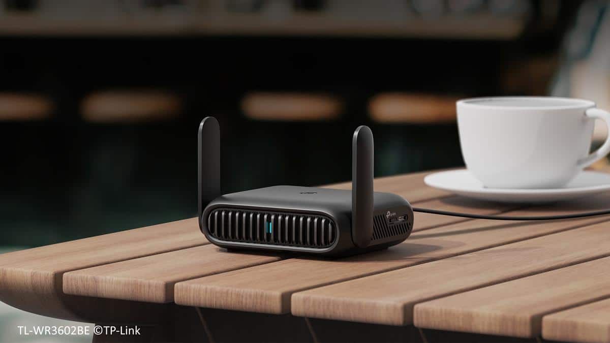 TP-Link bringt kompakten Wi-Fi-7-Reiserouter TL-WR3602BE mit 3,6 Gbit/s