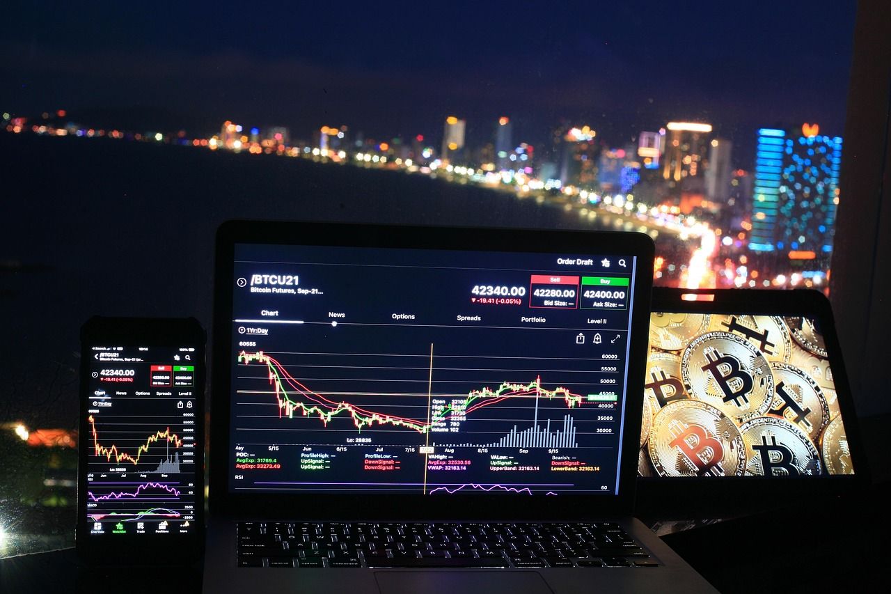 trading, investing, stocks, options, dow, nasdaq, downtown, profit, tesla, bitcoin