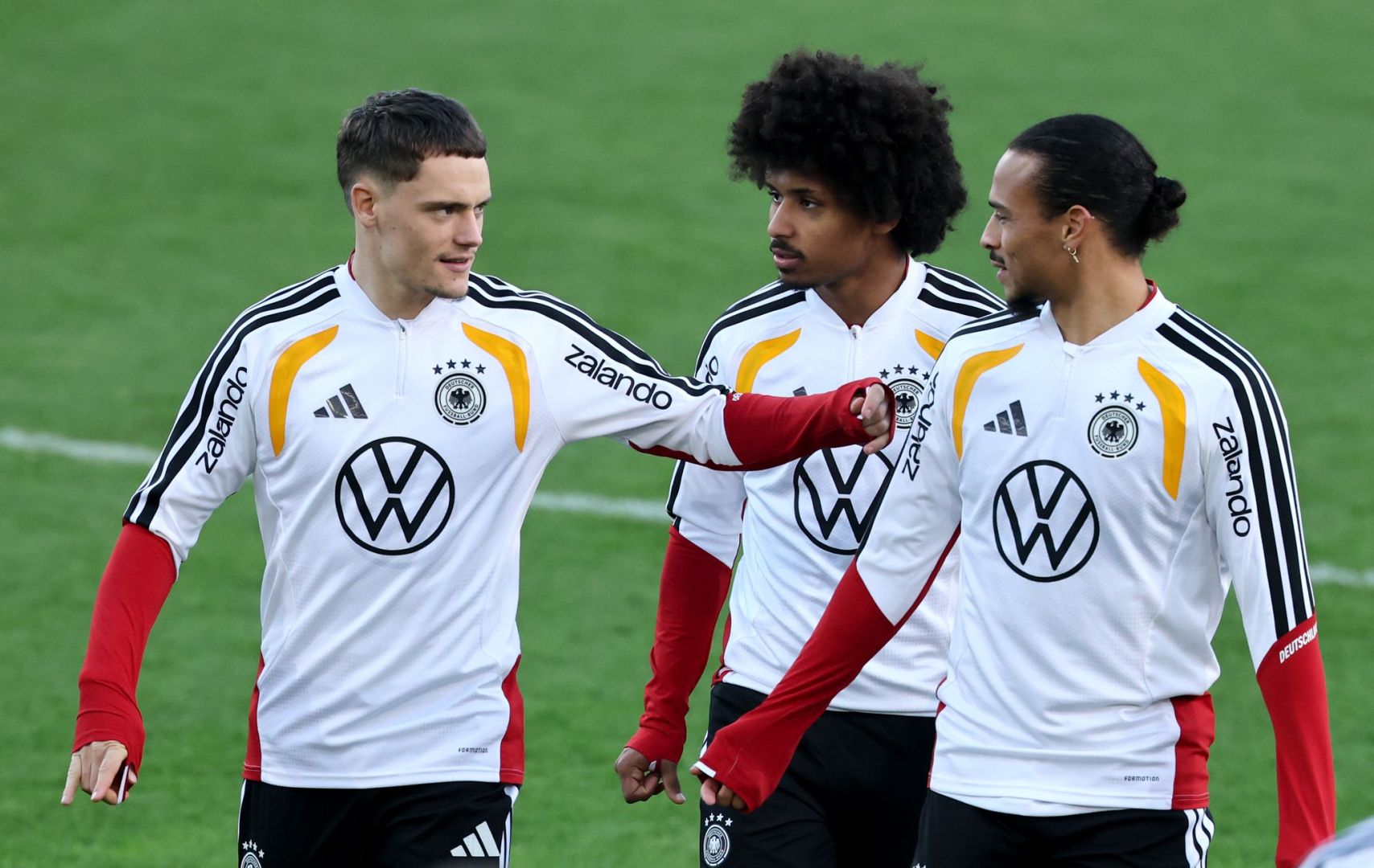 Training der Fußball-Nationalmannschaft