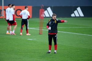 Training der Fußball-Nationalmannschaft