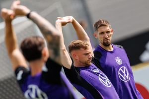 Training Fußball Nationalmannschaft Männer