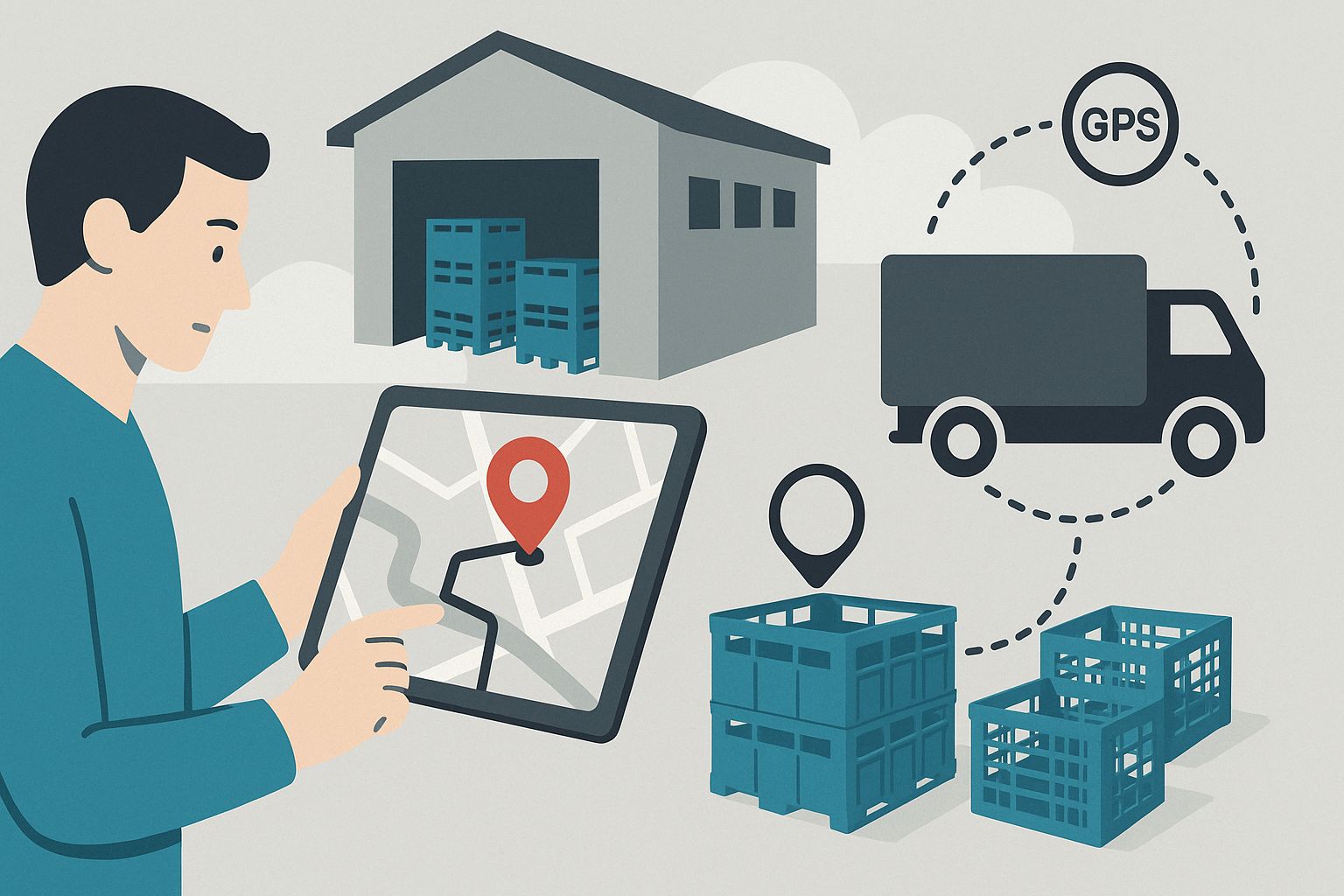 Transparente Containerverfolgung: Wie Sie mit COSYS jedes Lademittel im Blick behalten