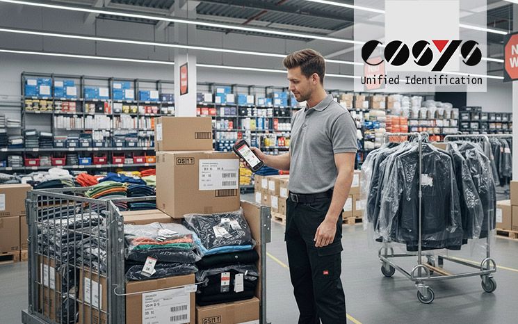 Transparenter Wareneingang: NVE-Lösungen für hohe Bestandsgenauigkeit und verkürzte Dock-to-Stock-Zeiten im Textilhandel