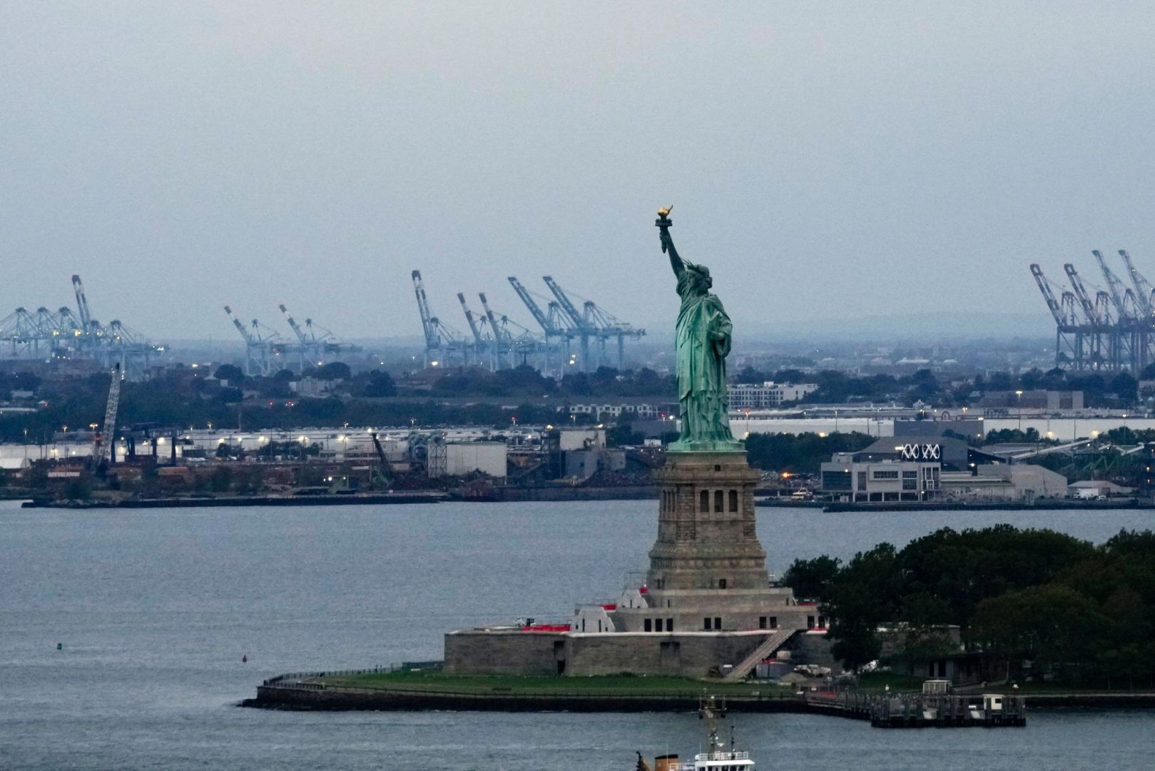 Trump-Sprecherin: Freiheitsstatue bleibt in den USA