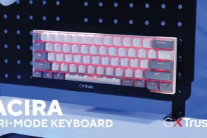 Trust präsentiert die Acira 60 % Gaming-Tastatur