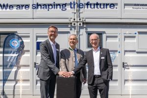 TÜV SÜD eröffnet neues Wasserstoff-Prüflabor in Garching