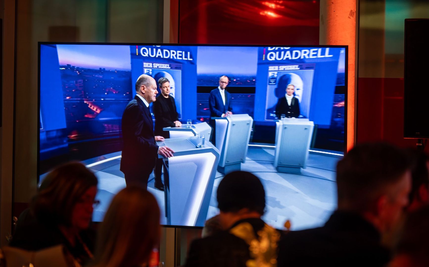 TV-Runde im Bundestagswahlkampf