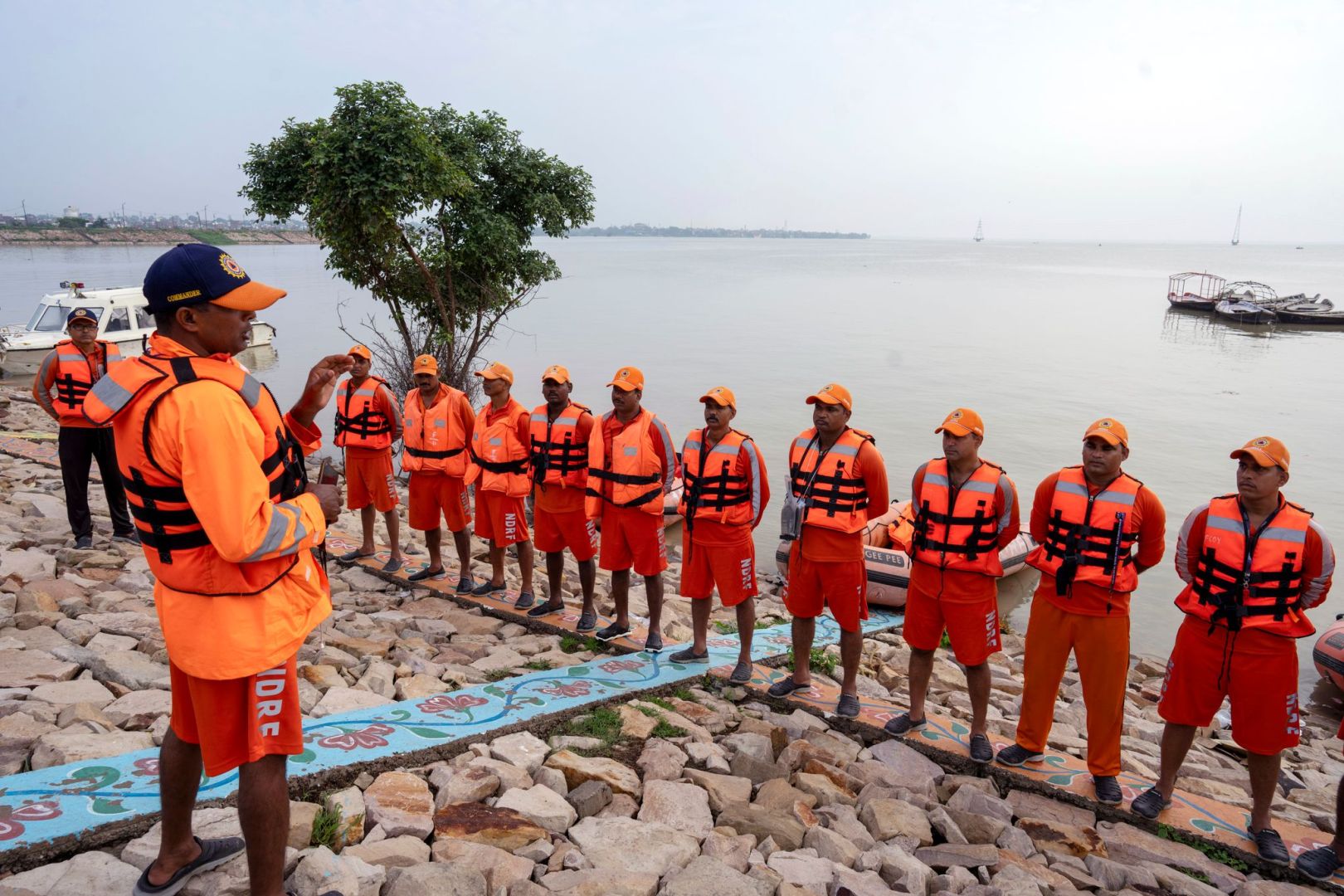 Überschwemmungen durch Monsun in Indien