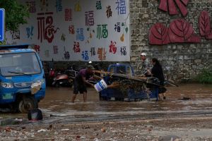Überschwemmungen in China