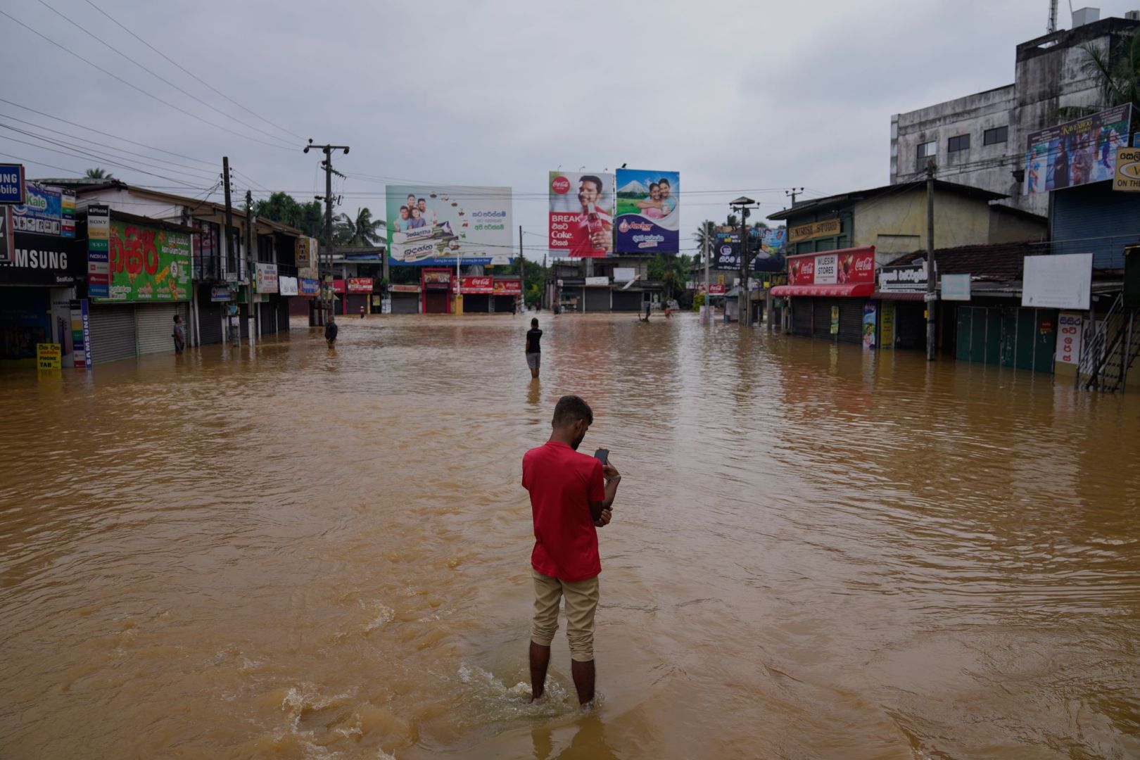 Überschwemmungen in Sri Lanka