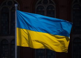 Ukraine Flagge