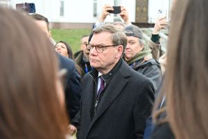 Ukraine-Krieg - Jahrestag der Befreiung von Butscha