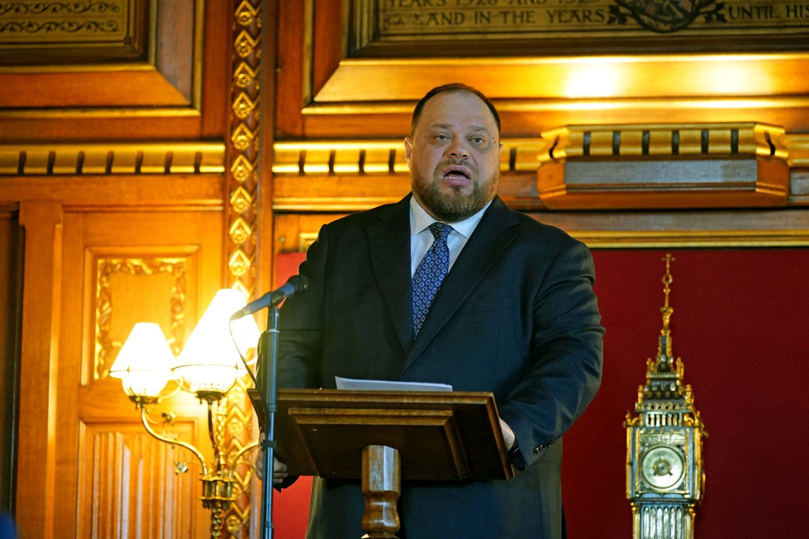 Ukrainischer Parlamentspräsident Stefantschuk