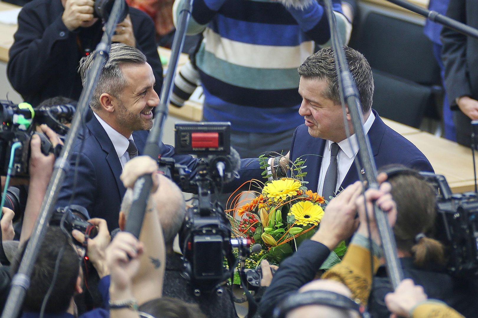 Ulrich Siegmund und Sven Schulze (Archiv)