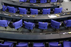 Umbauarbeiten im Bundestag am 19.03.2025
