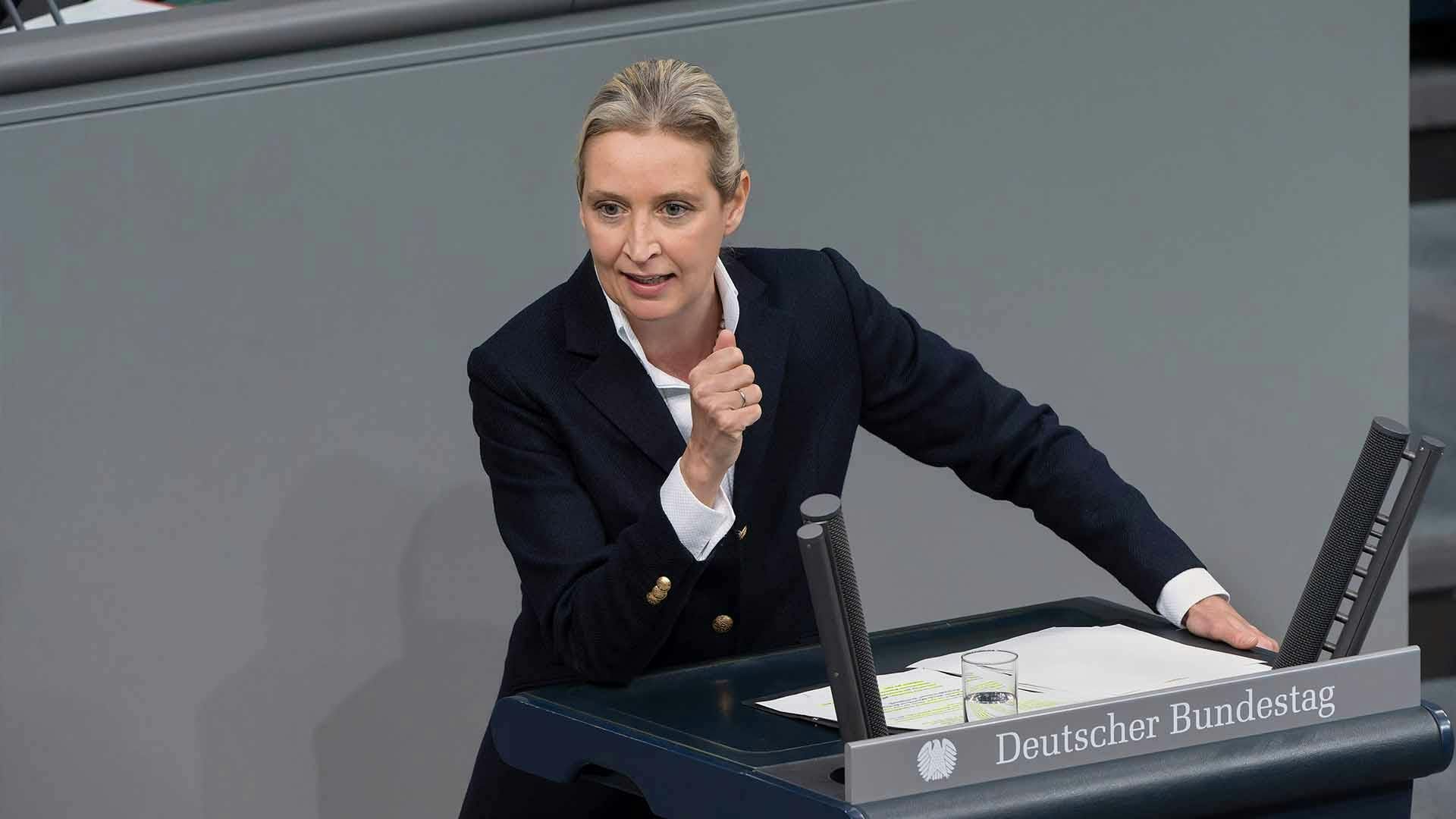 Umfrage zur Kanzlerfrage: Weidel vor Merz und Klingbeil