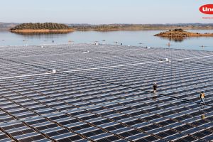 Unex in Europas innovativster schwimmender Photovoltaikanlage