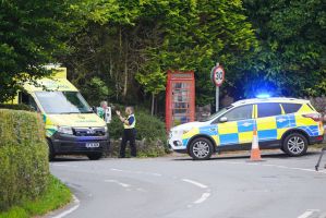 Unfall mit Schulbus in England