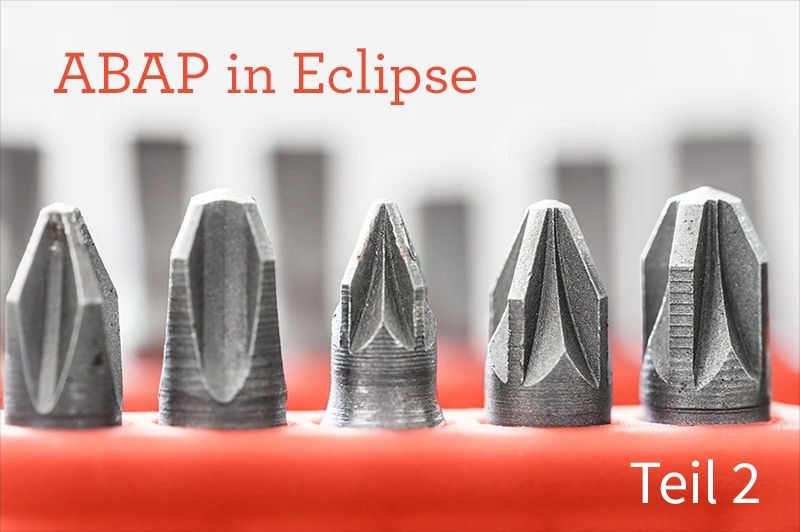 Unit-Tests 2/3: ABAP in Eclipse