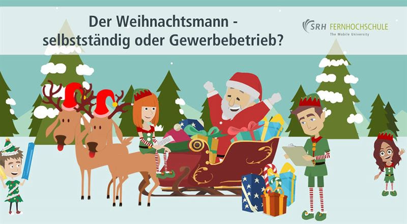 Der Weihnachtsmann – selbstständig oder Gewerbebetrieb?