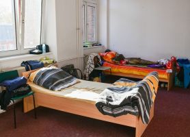 Unterkunft für Wohnungslose