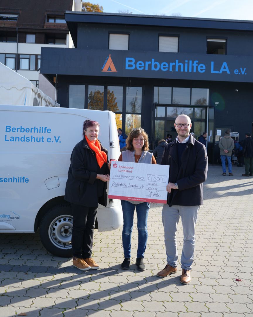 Unterstützung für Landshuter Berberhilfe