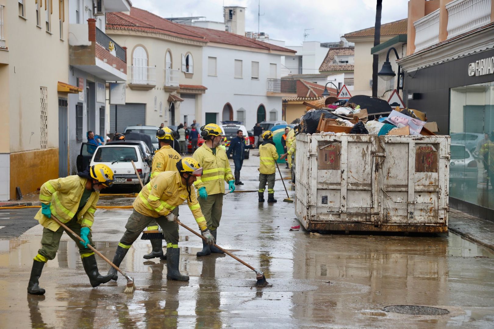 Unwetter in Andalusien